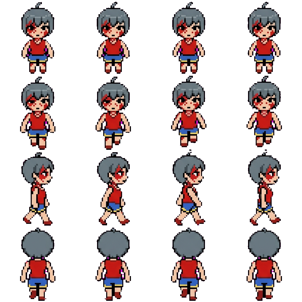 Sylvia movement sprite
