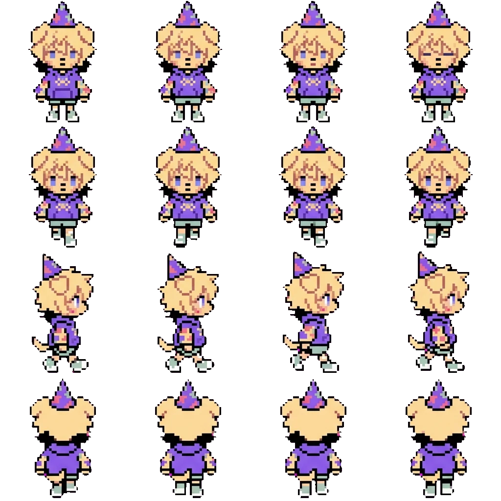 Poob movement sprite