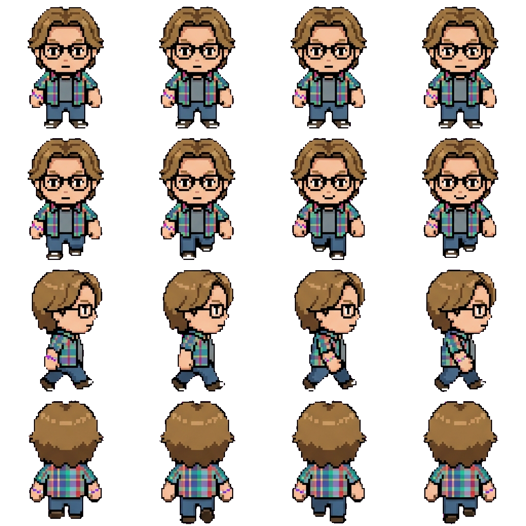 Jam movement sprite
