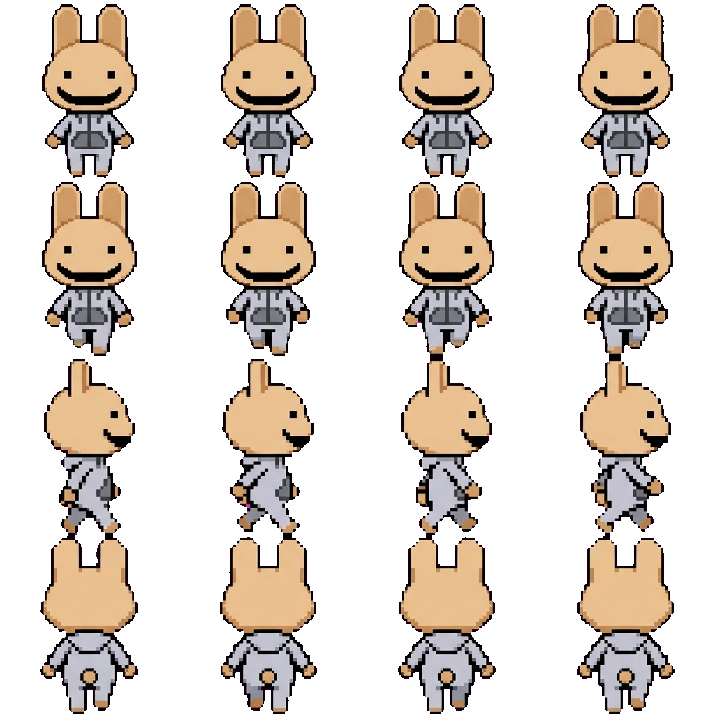 Intern movement sprite