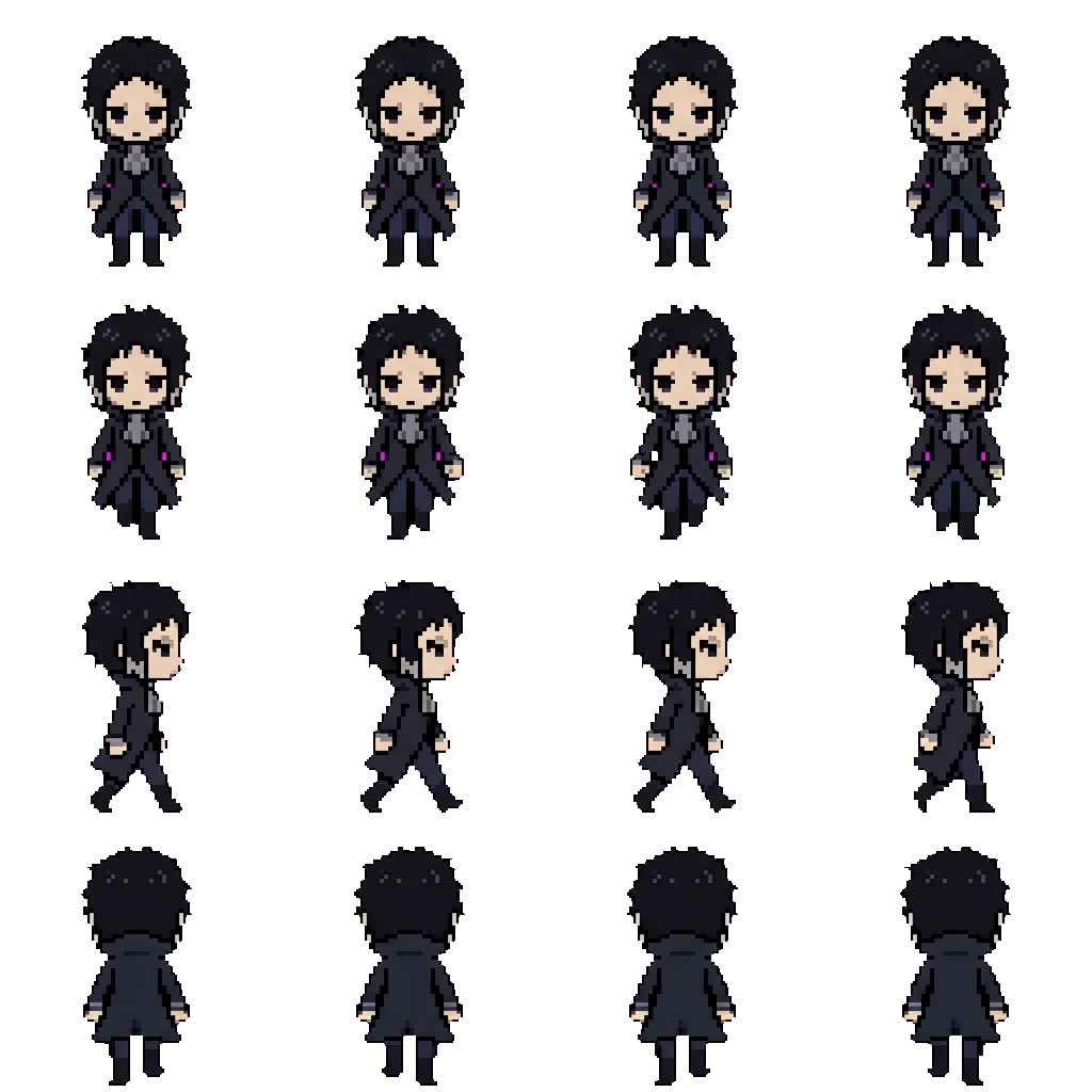 Ryūnosuke Akutagawa movement sprite
