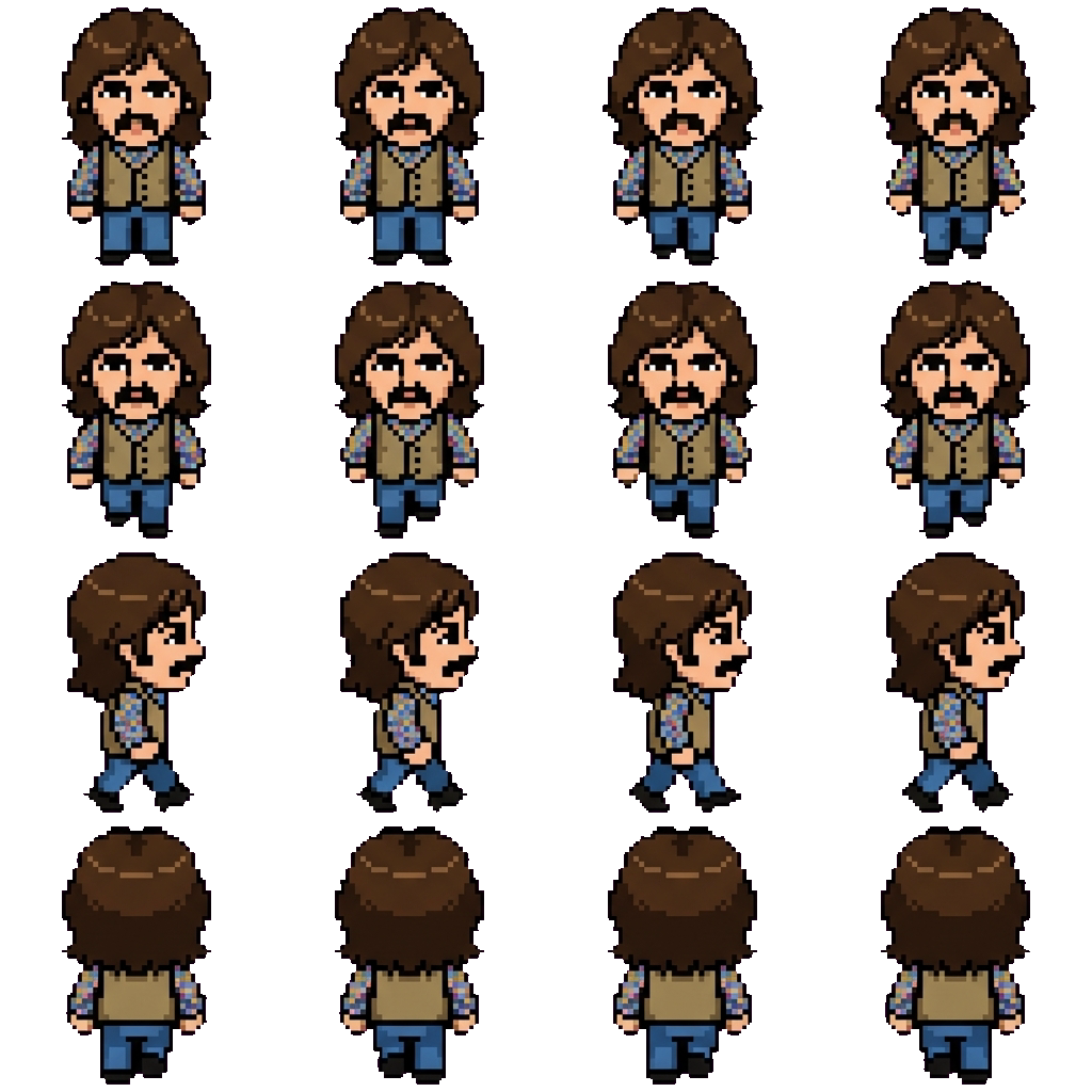 Ringo Starr movement sprite