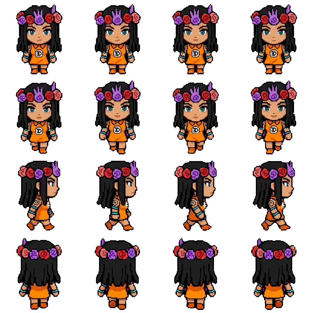 Dragona Joestar movement sprite