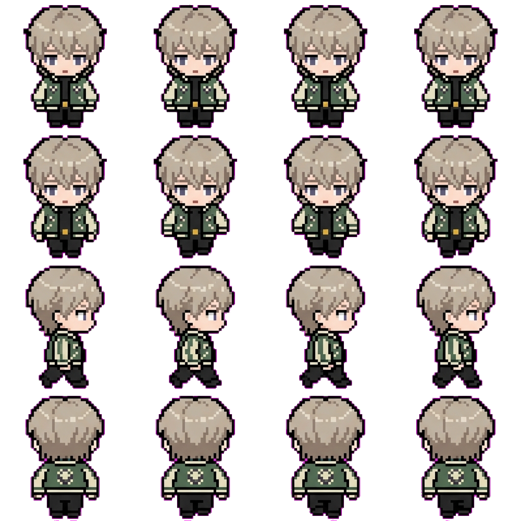 Cedric movement sprite