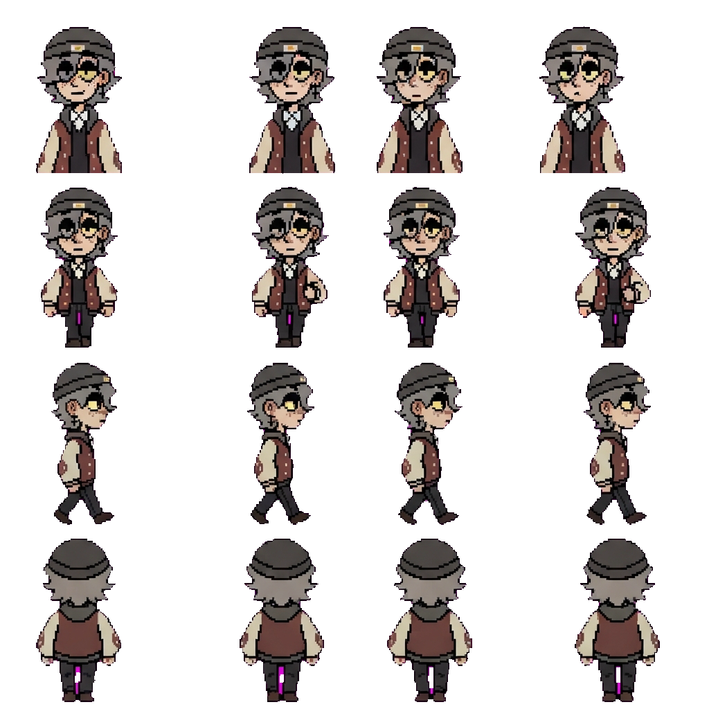 Dimitri movement sprite