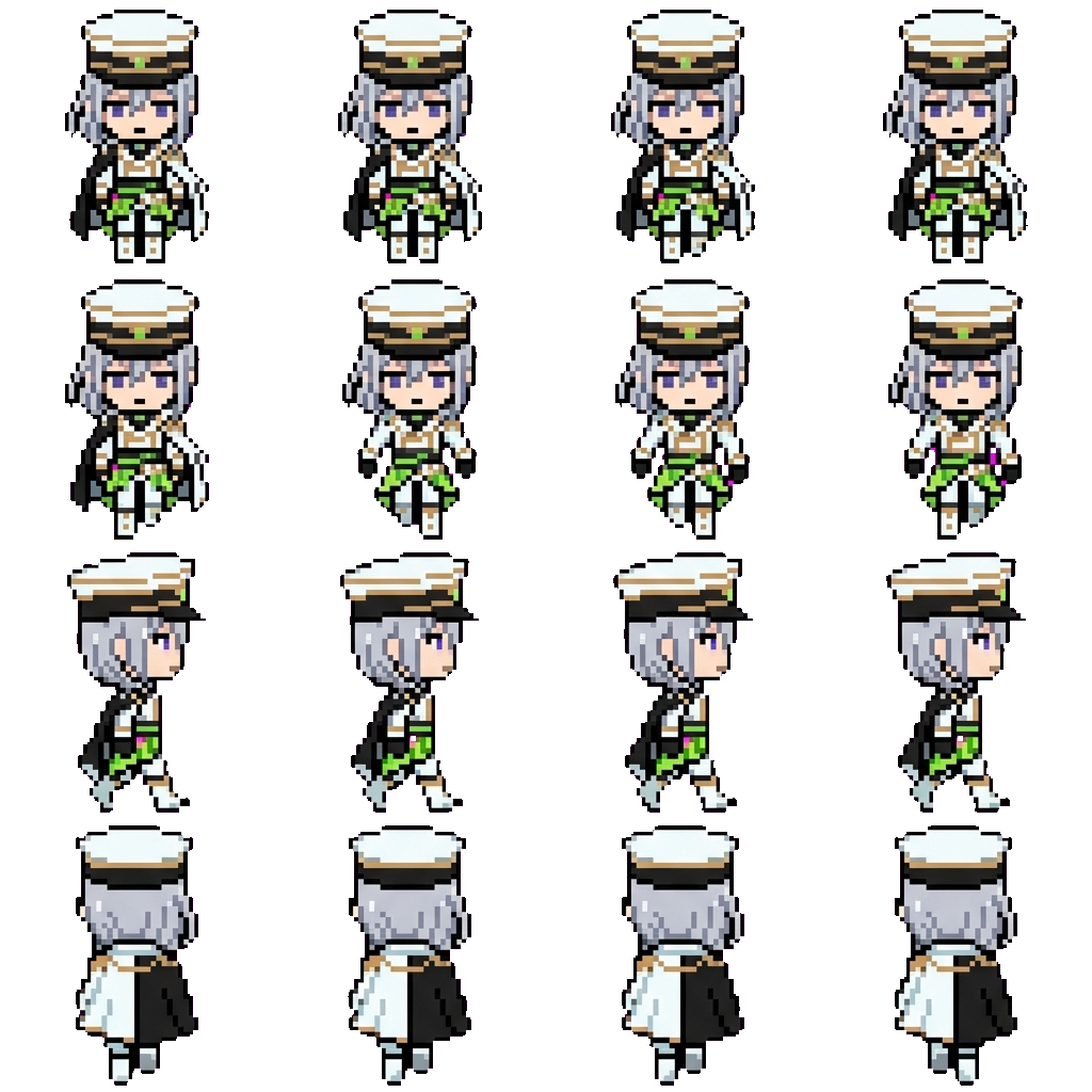 千 movement sprite