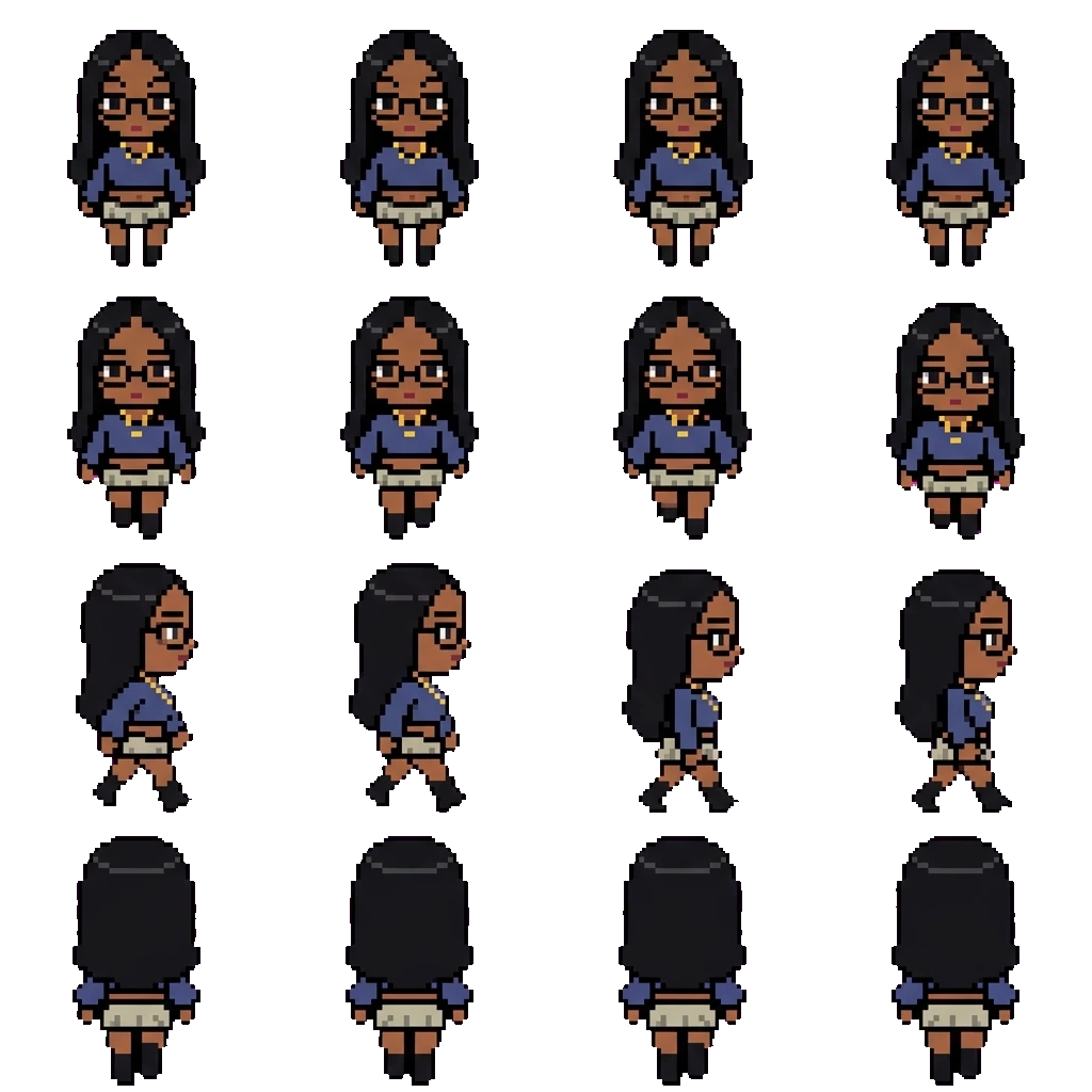 Brielle movement sprite