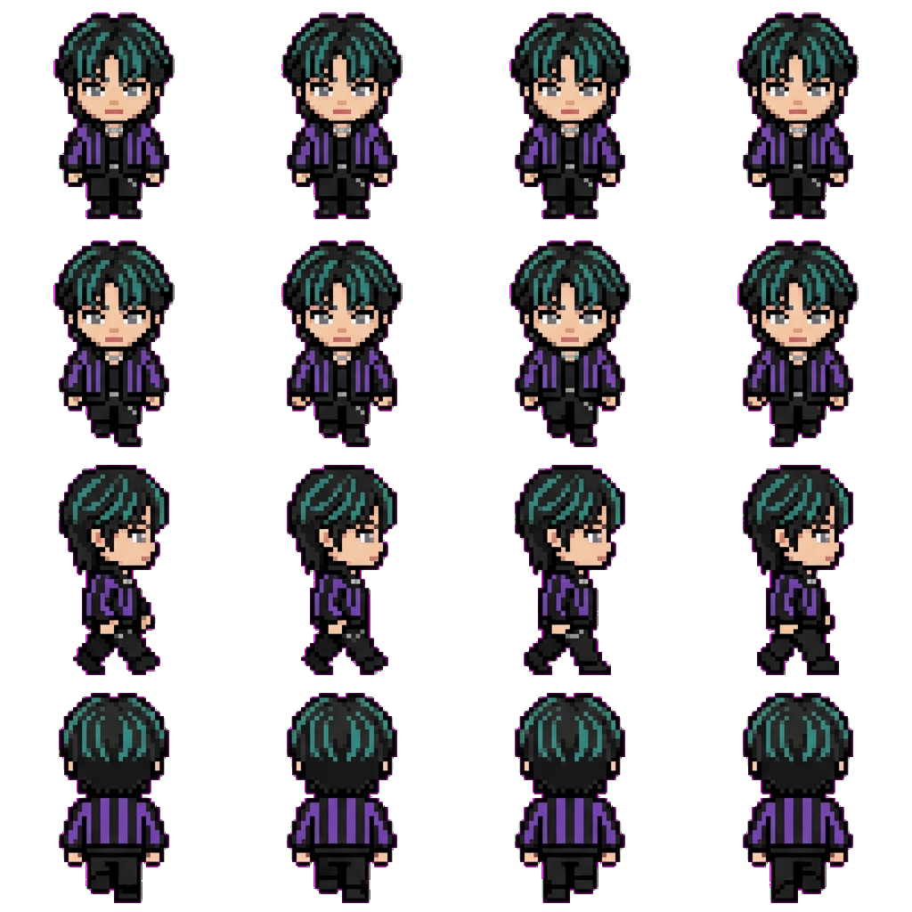 Yechan movement sprite