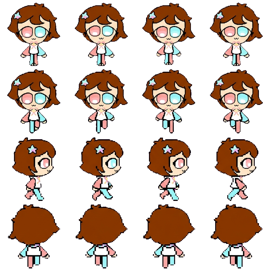 Chocoli movement sprite