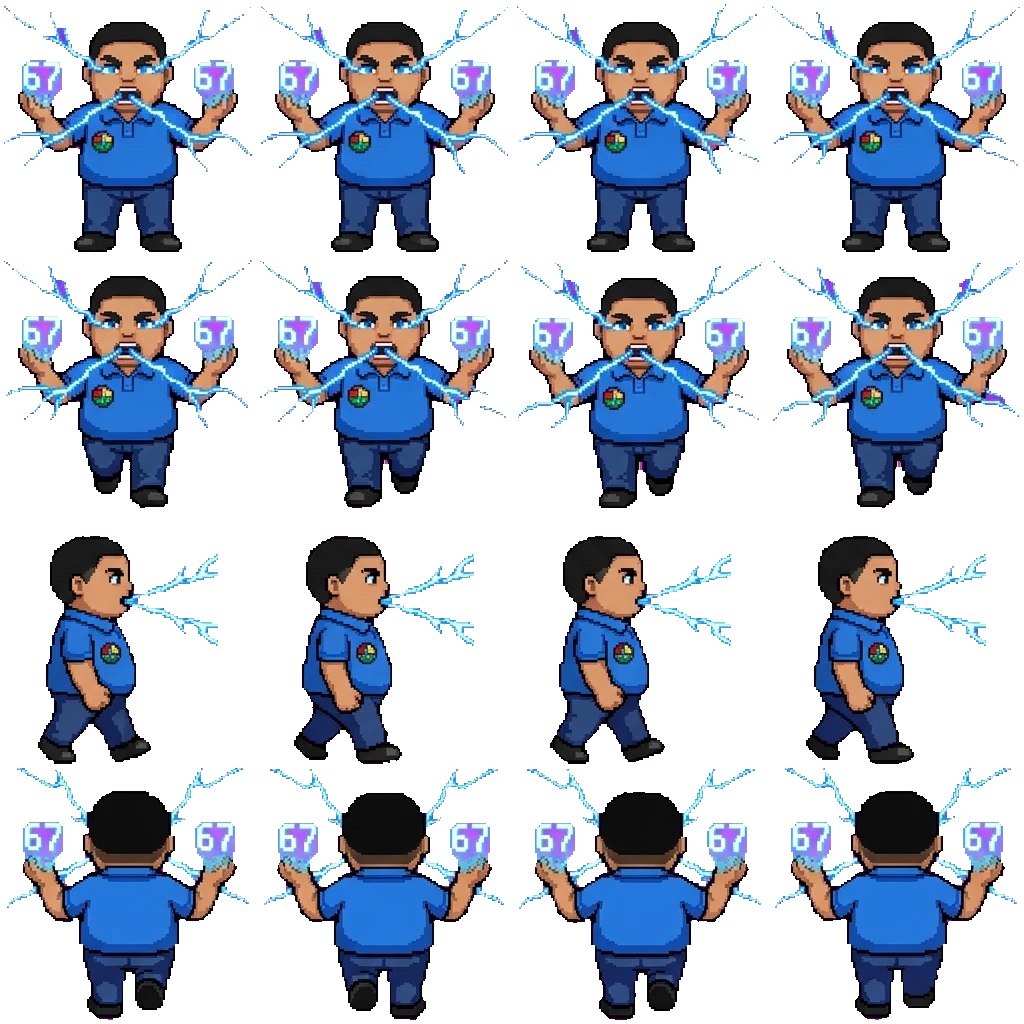 Gustavo movement sprite