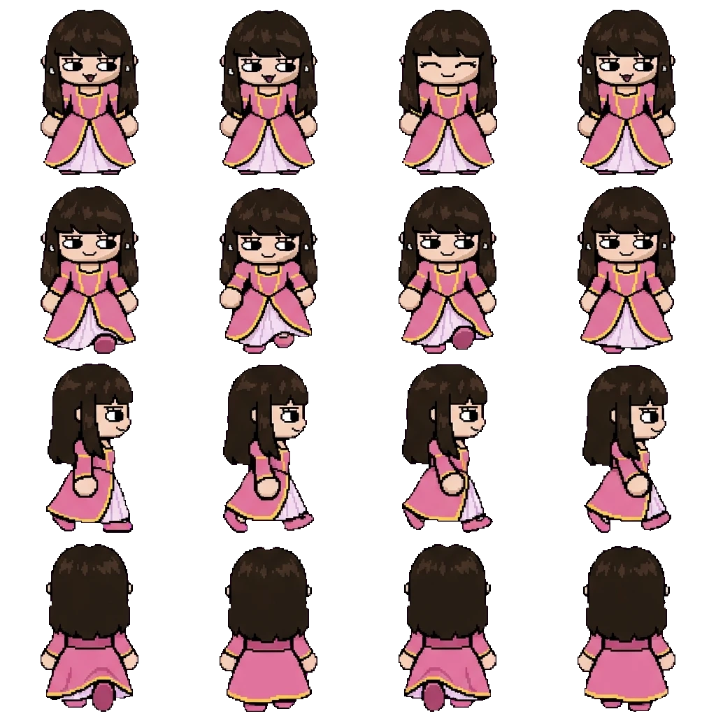 Amara movement sprite