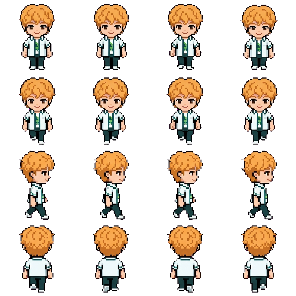 Daniel movement sprite