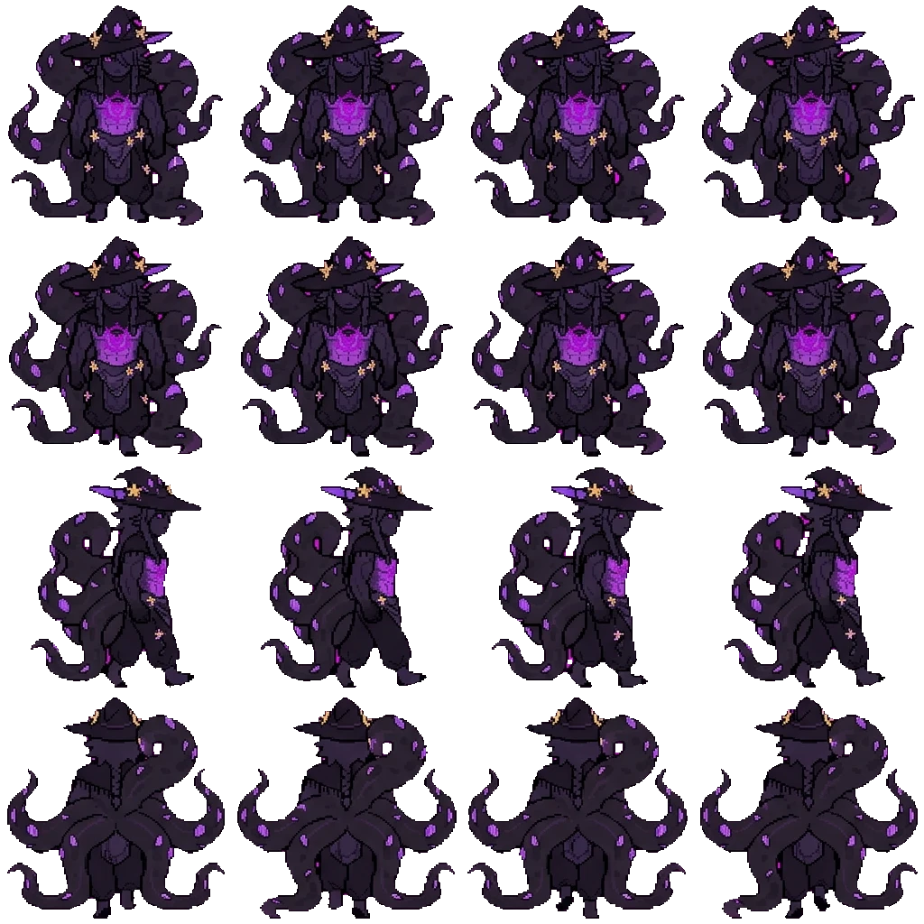 Azure movement sprite