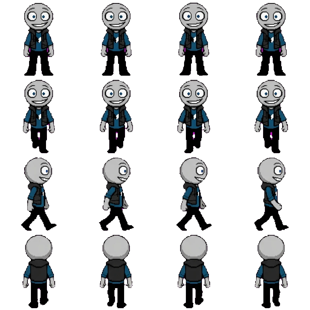 PETER movement sprite