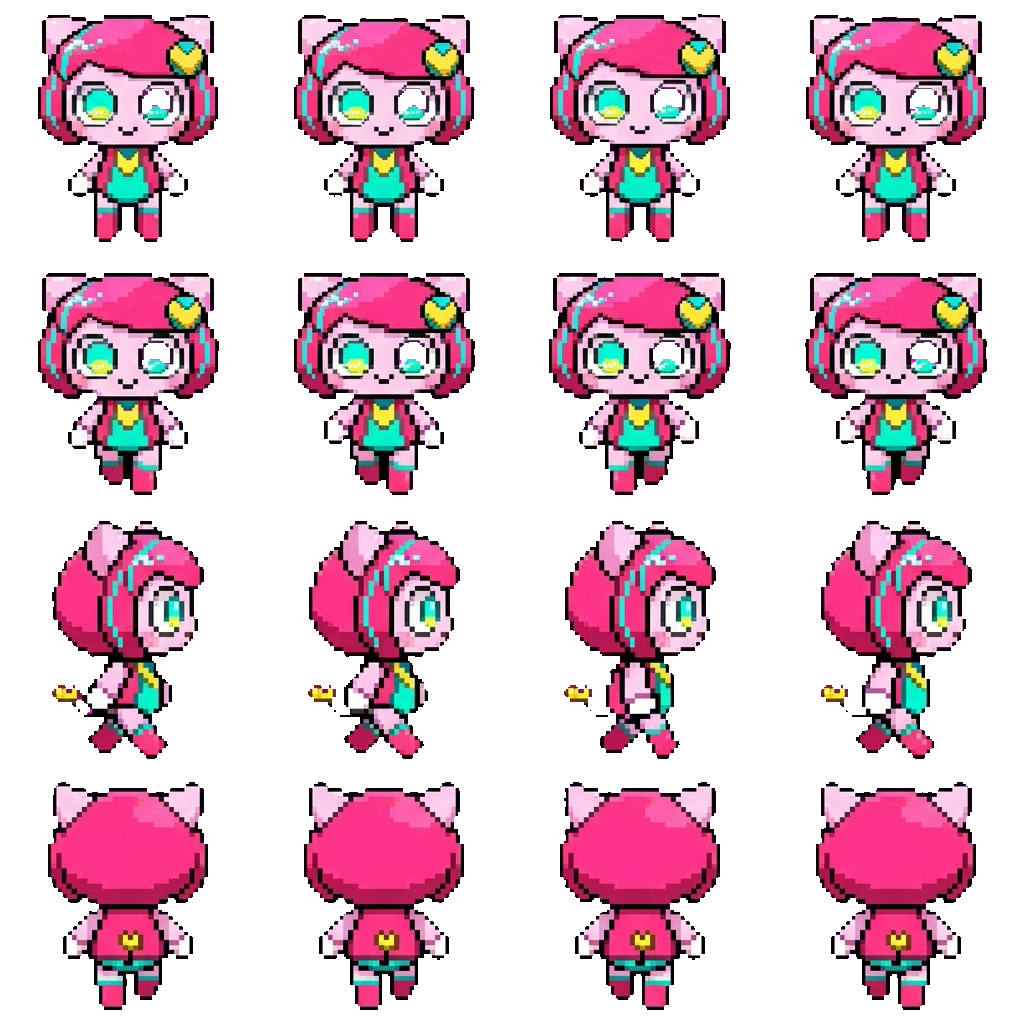 Poyoroid Sou movement sprite