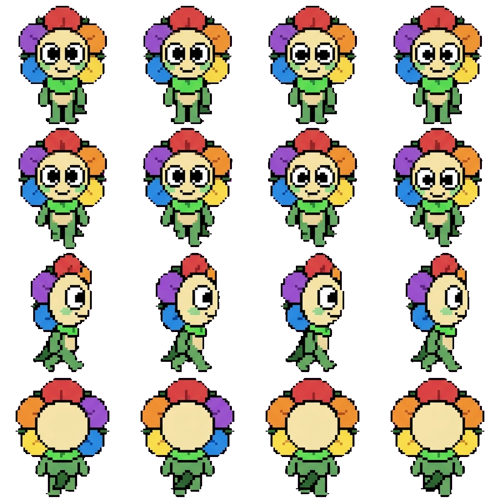 Dandy movement sprite