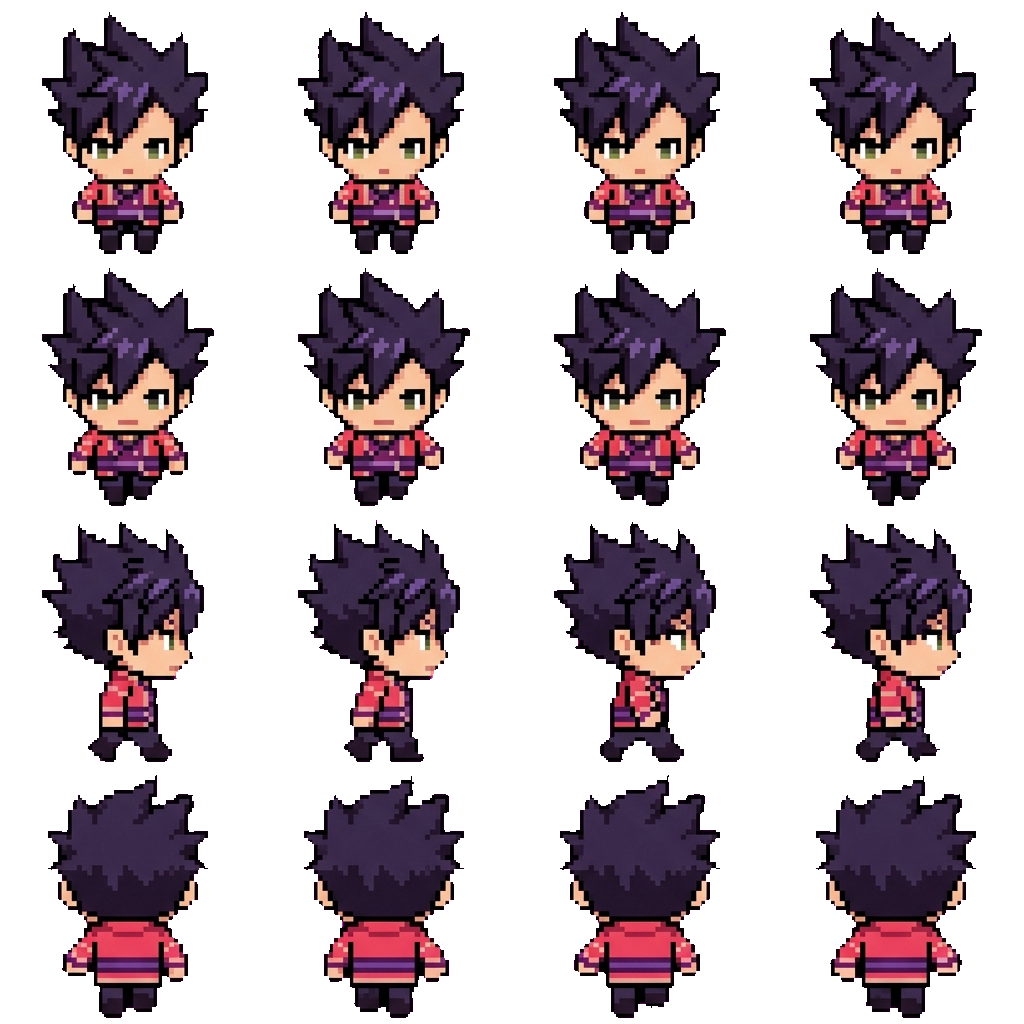 Tetsuro movement sprite