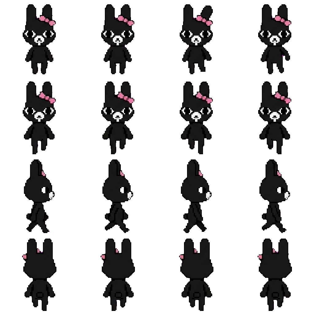 Rattina movement sprite