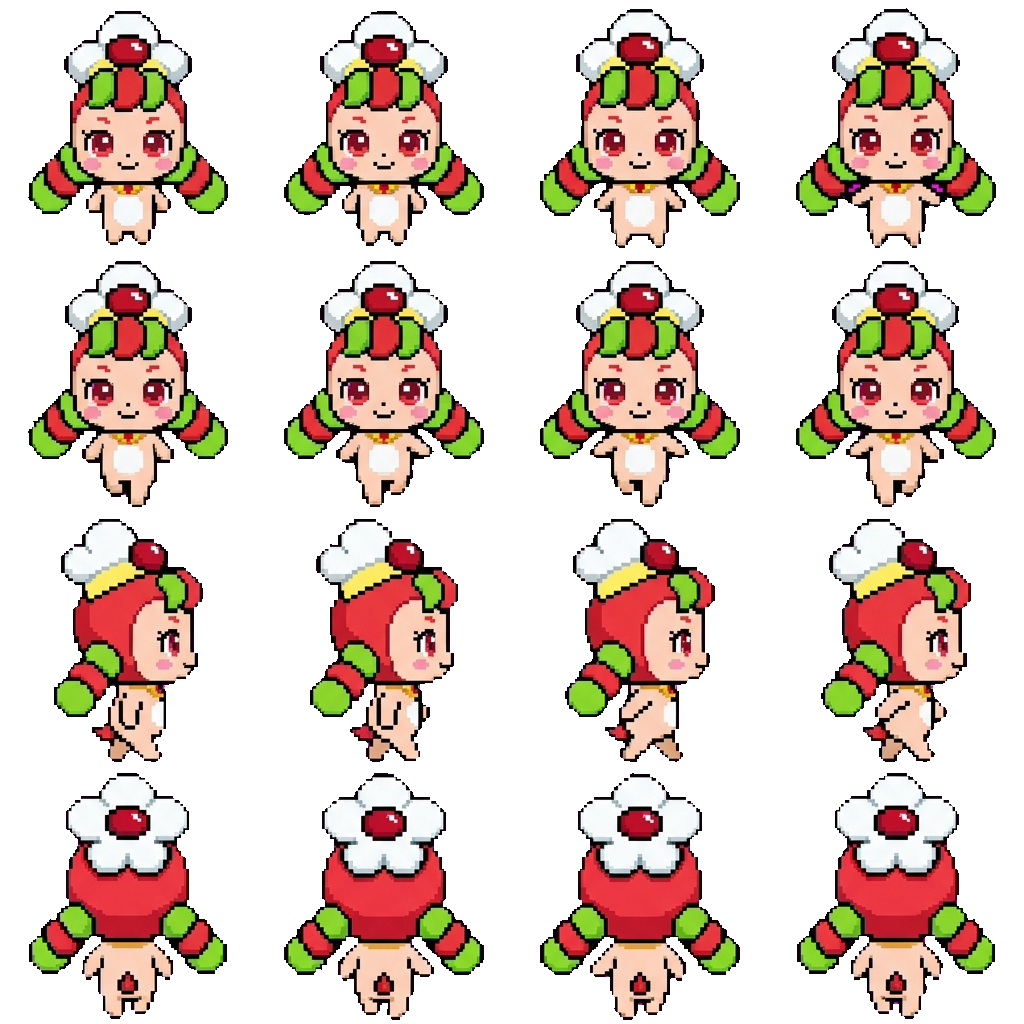 Yummyping movement sprite