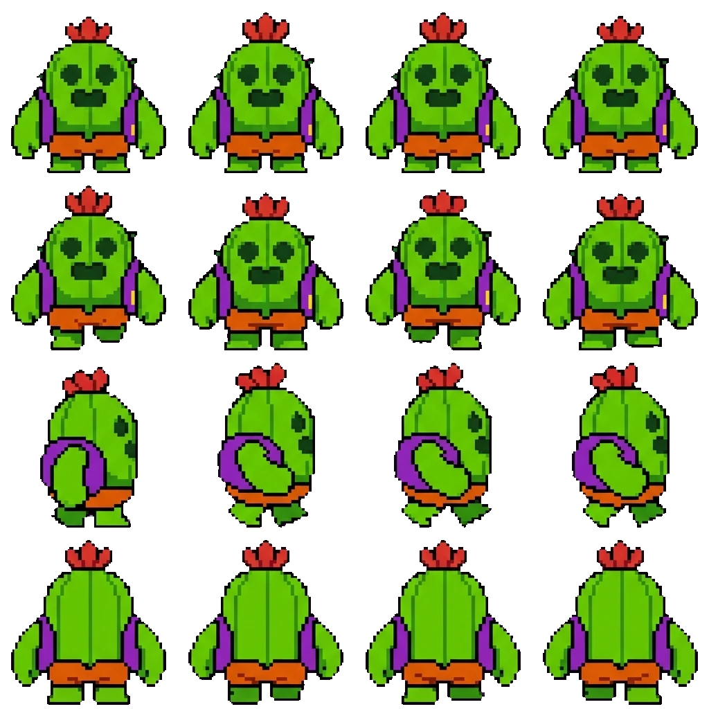 Spike movement sprite