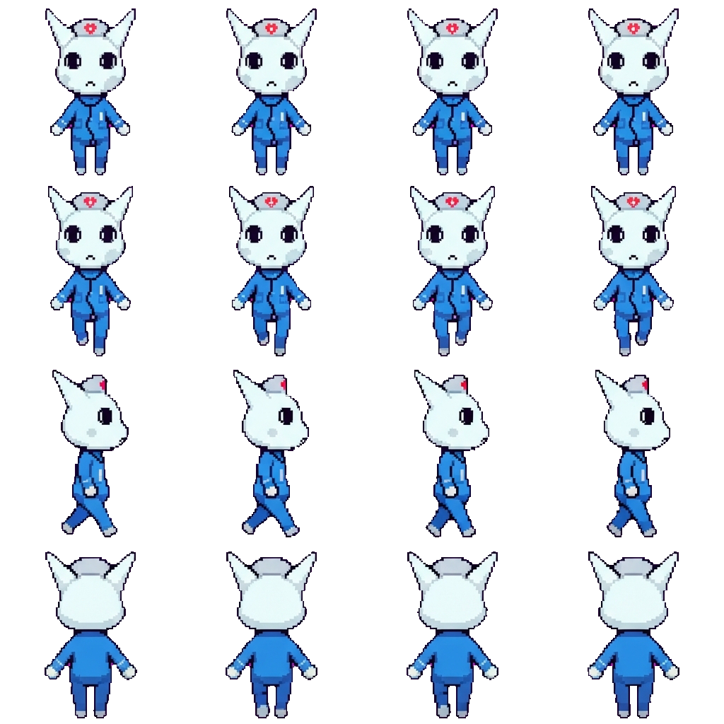 Head Nurse movement sprite