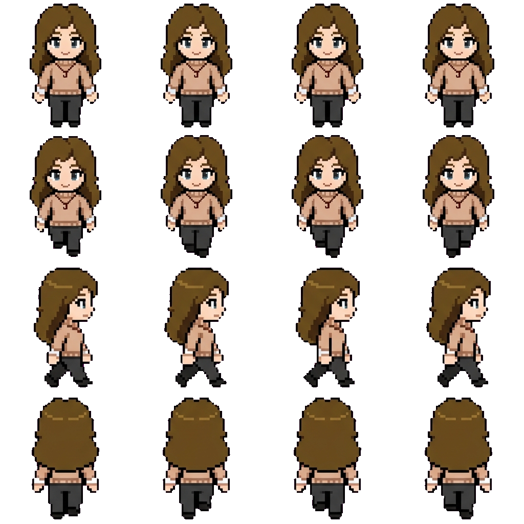 Laura movement sprite