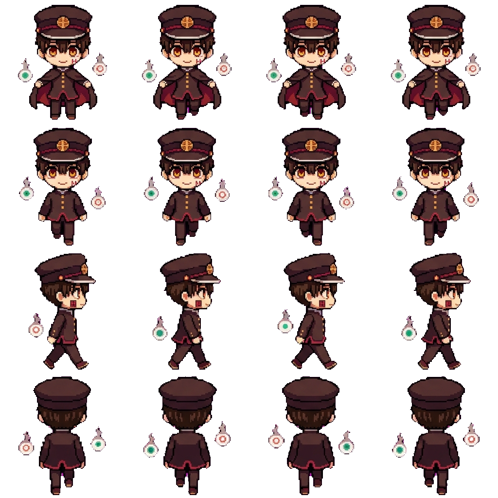 Hanako-kun movement sprite