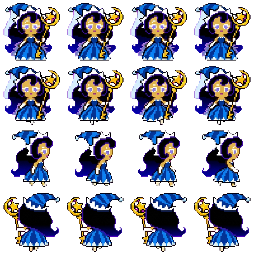 Moonlight Cookie movement sprite