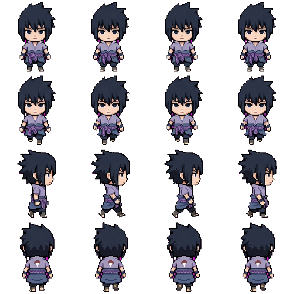 Sasuke movement sprite