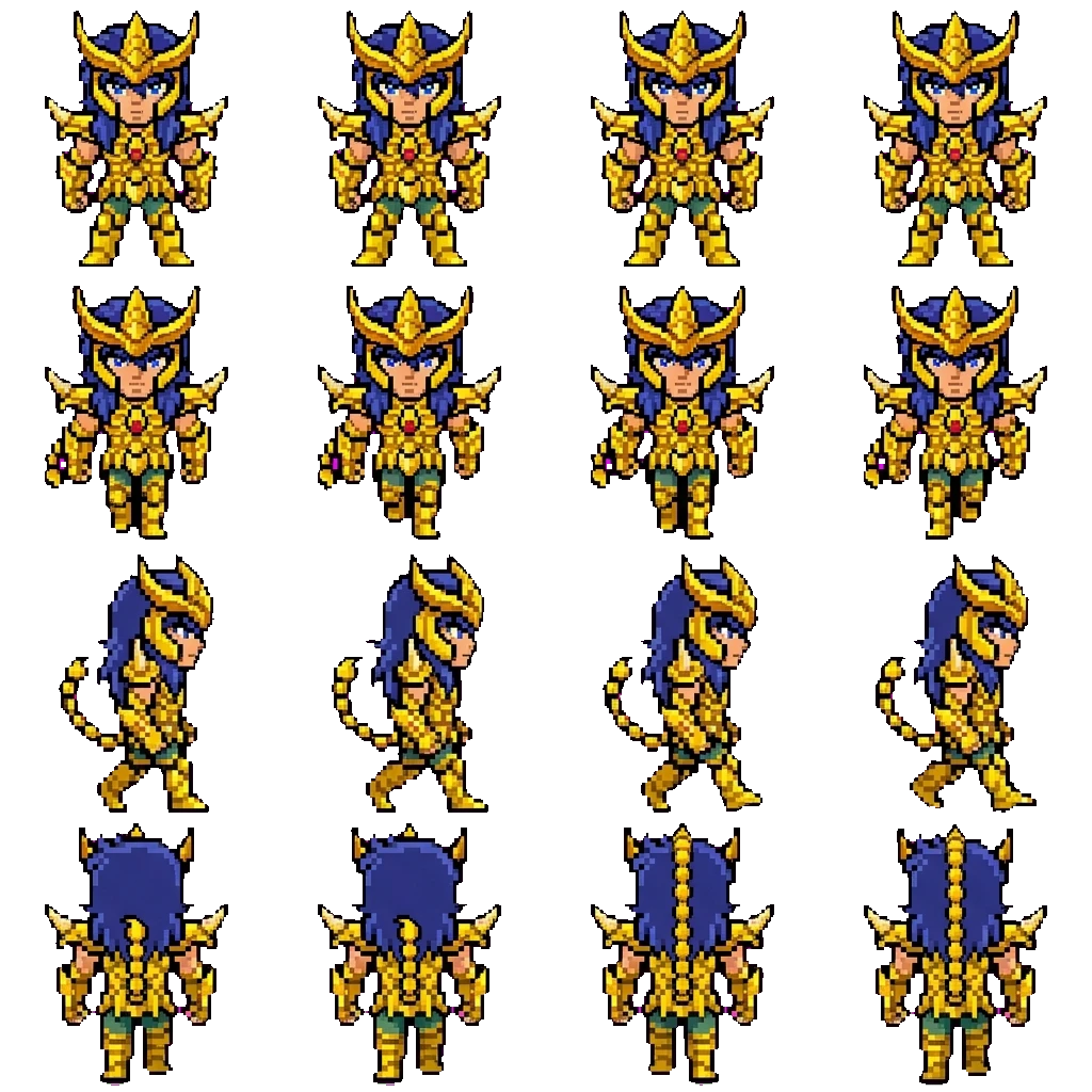 Milo de escorpio movement sprite