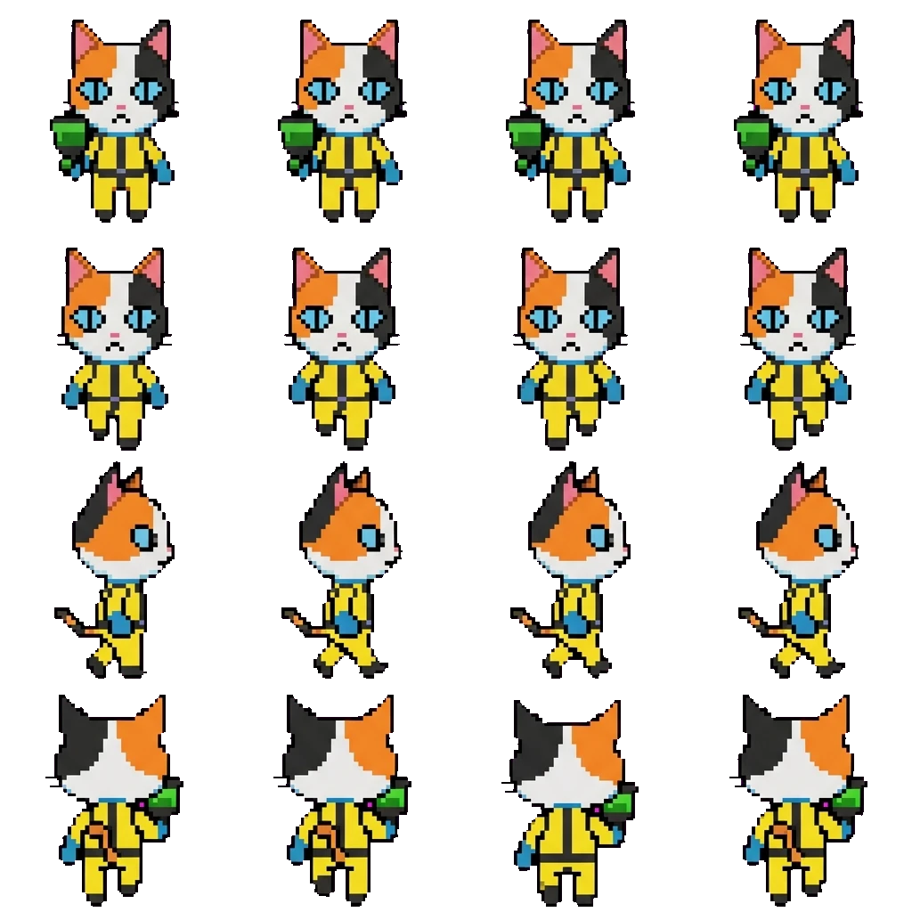 Сэм movement sprite