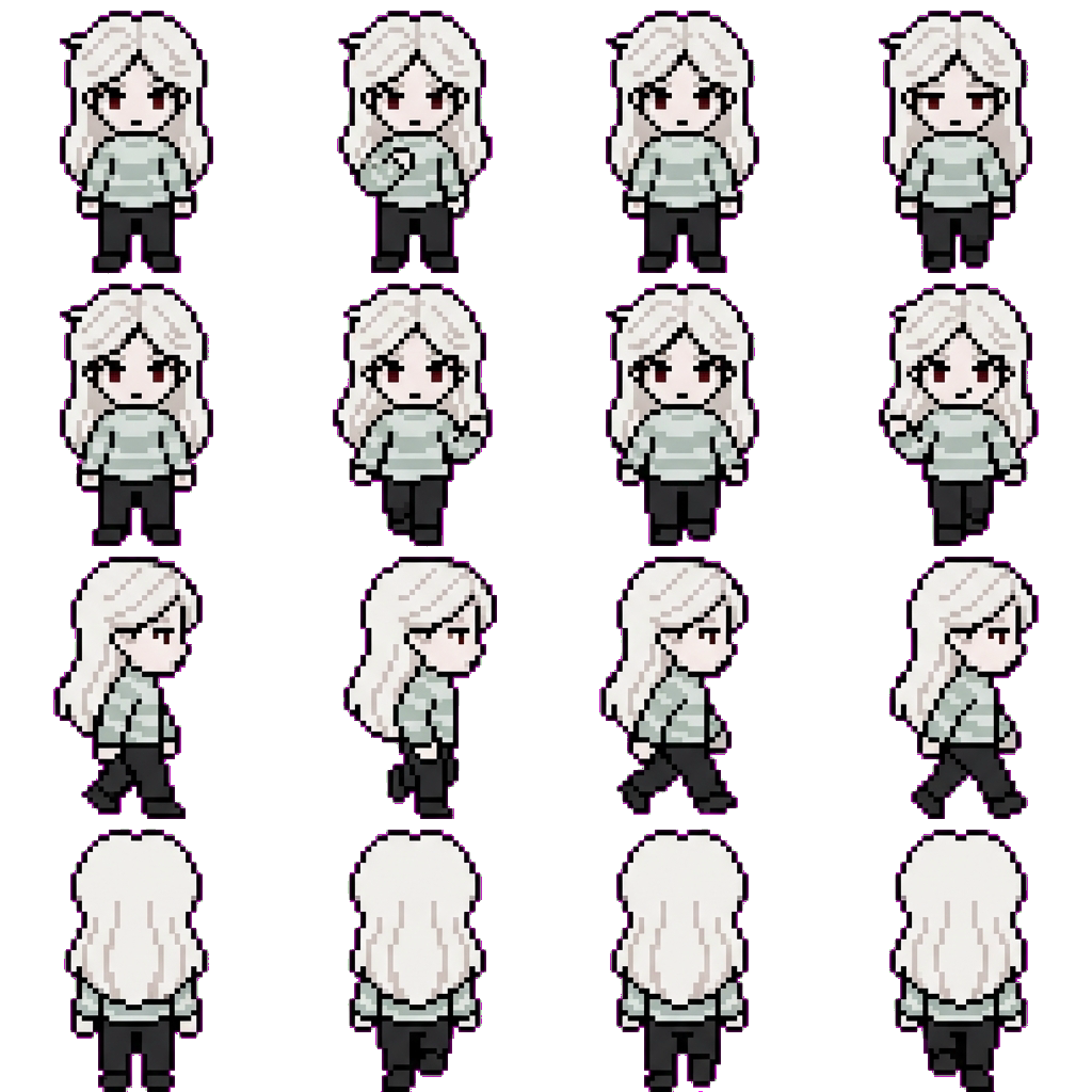 Том movement sprite
