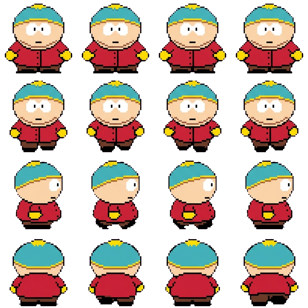 Cartman movement sprite