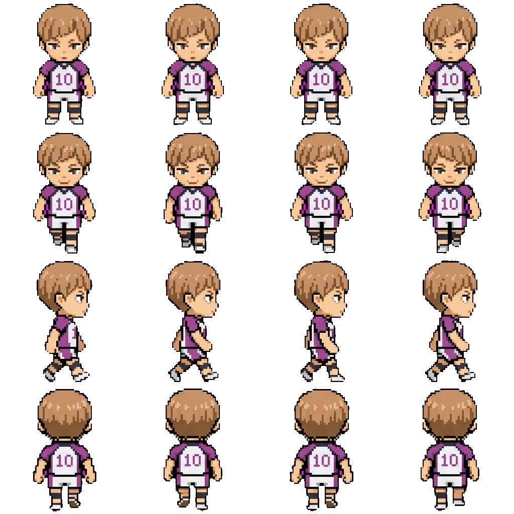 Kenjiro Shirabu movement sprite