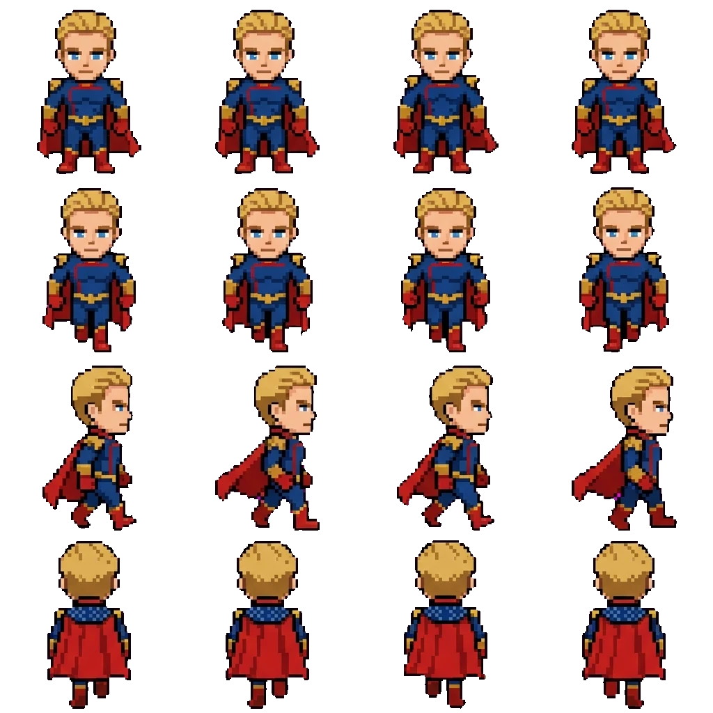 Homelander movement sprite