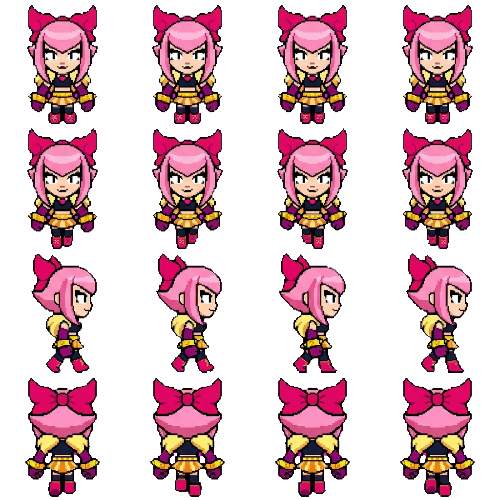 Melodie movement sprite