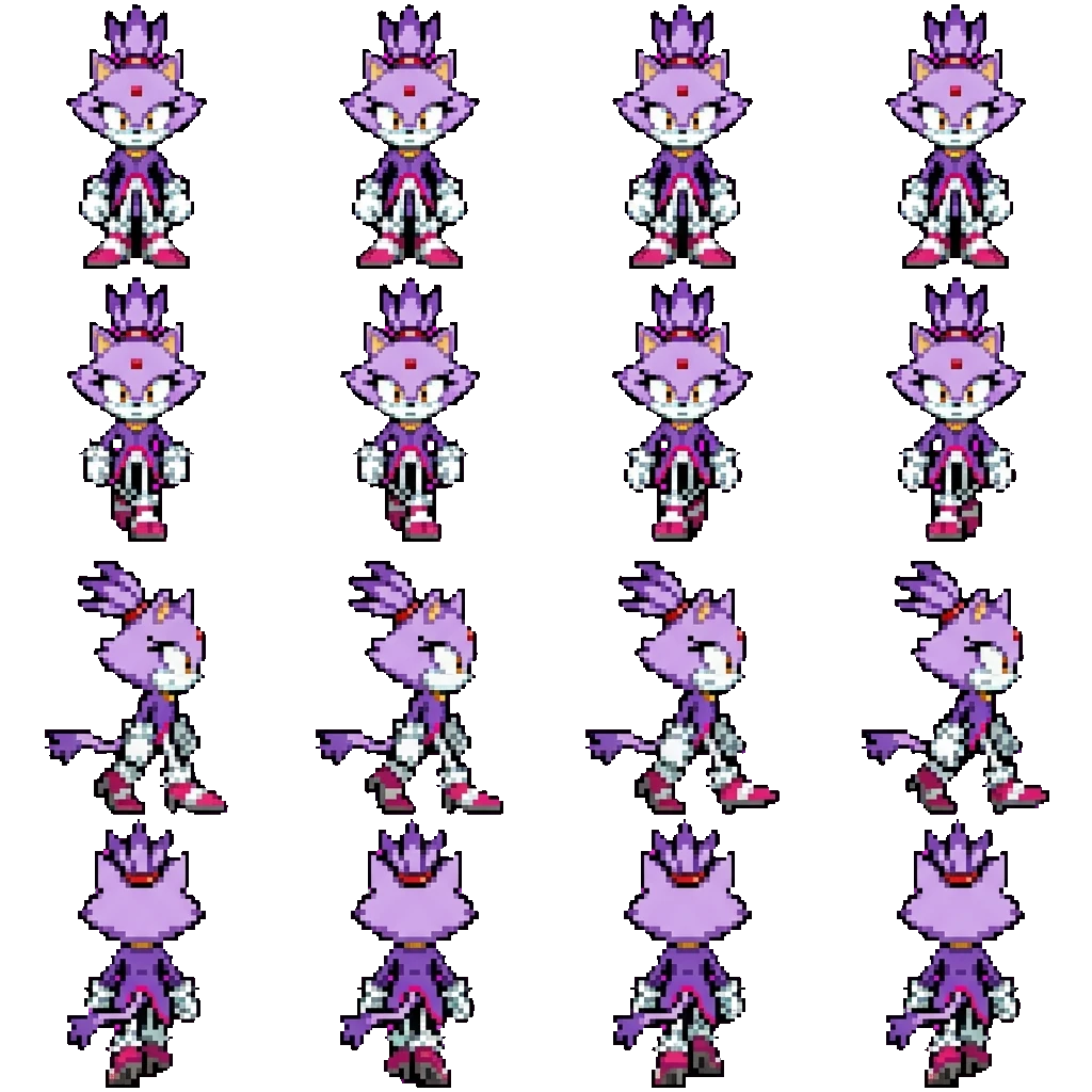 Blaze movement sprite