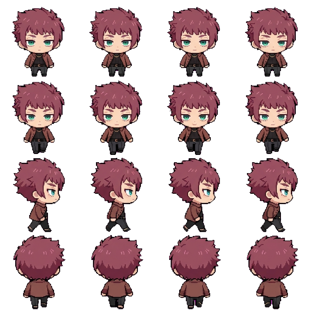 Itoshi sae movement sprite