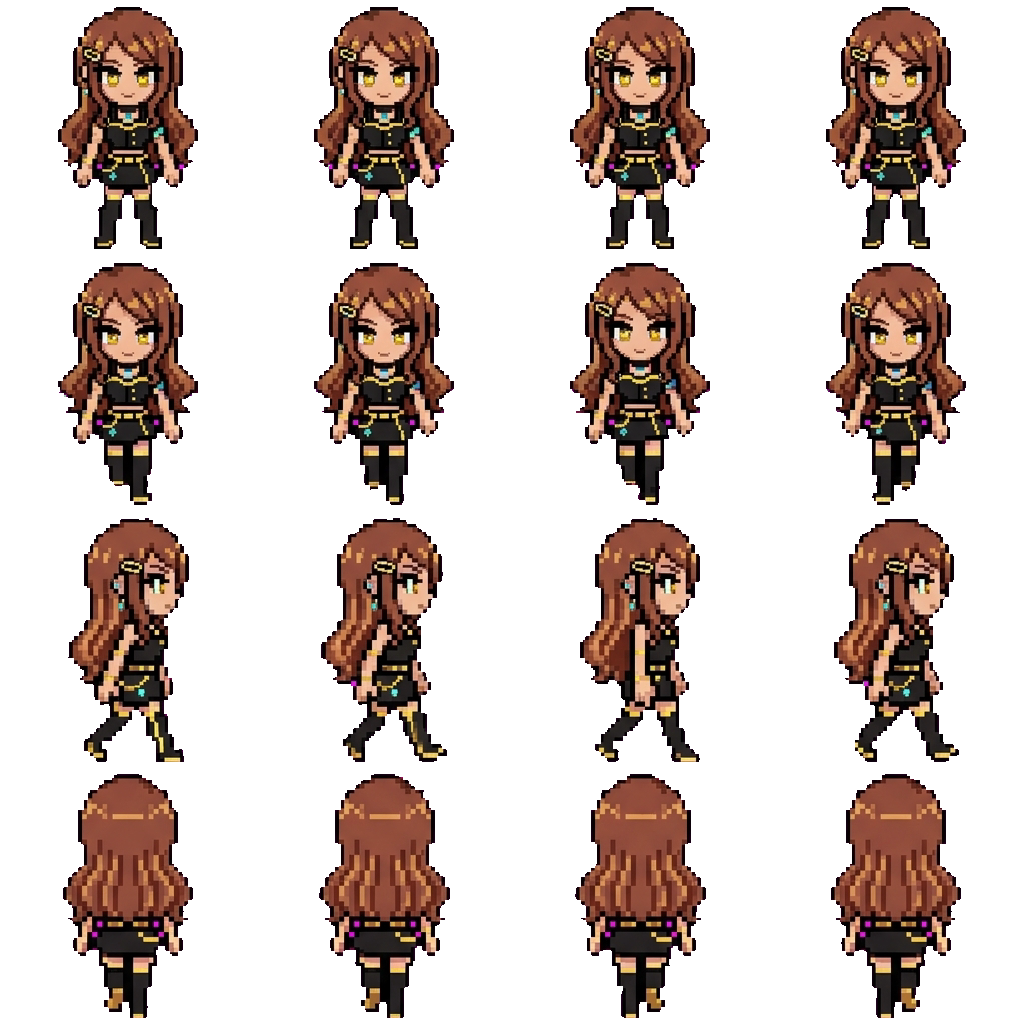 Gold movement sprite