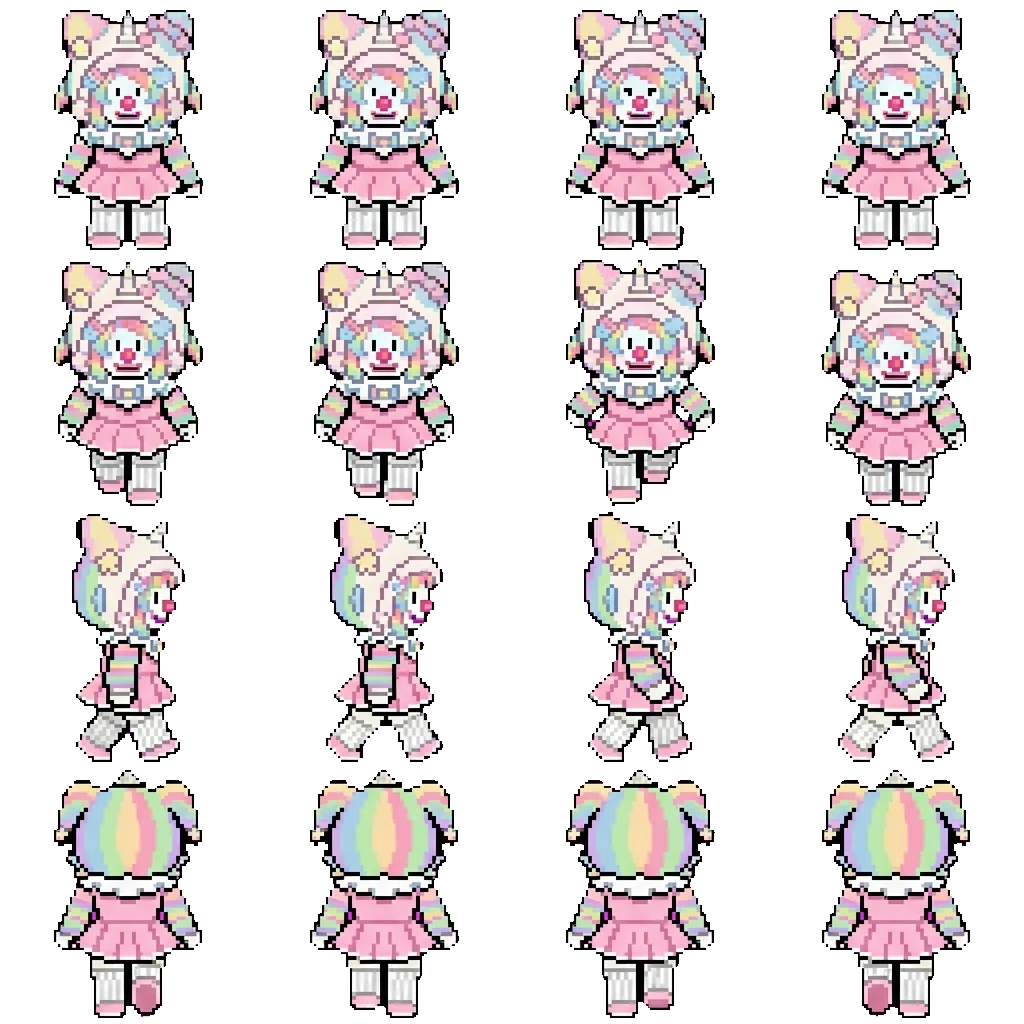 Qwel movement sprite