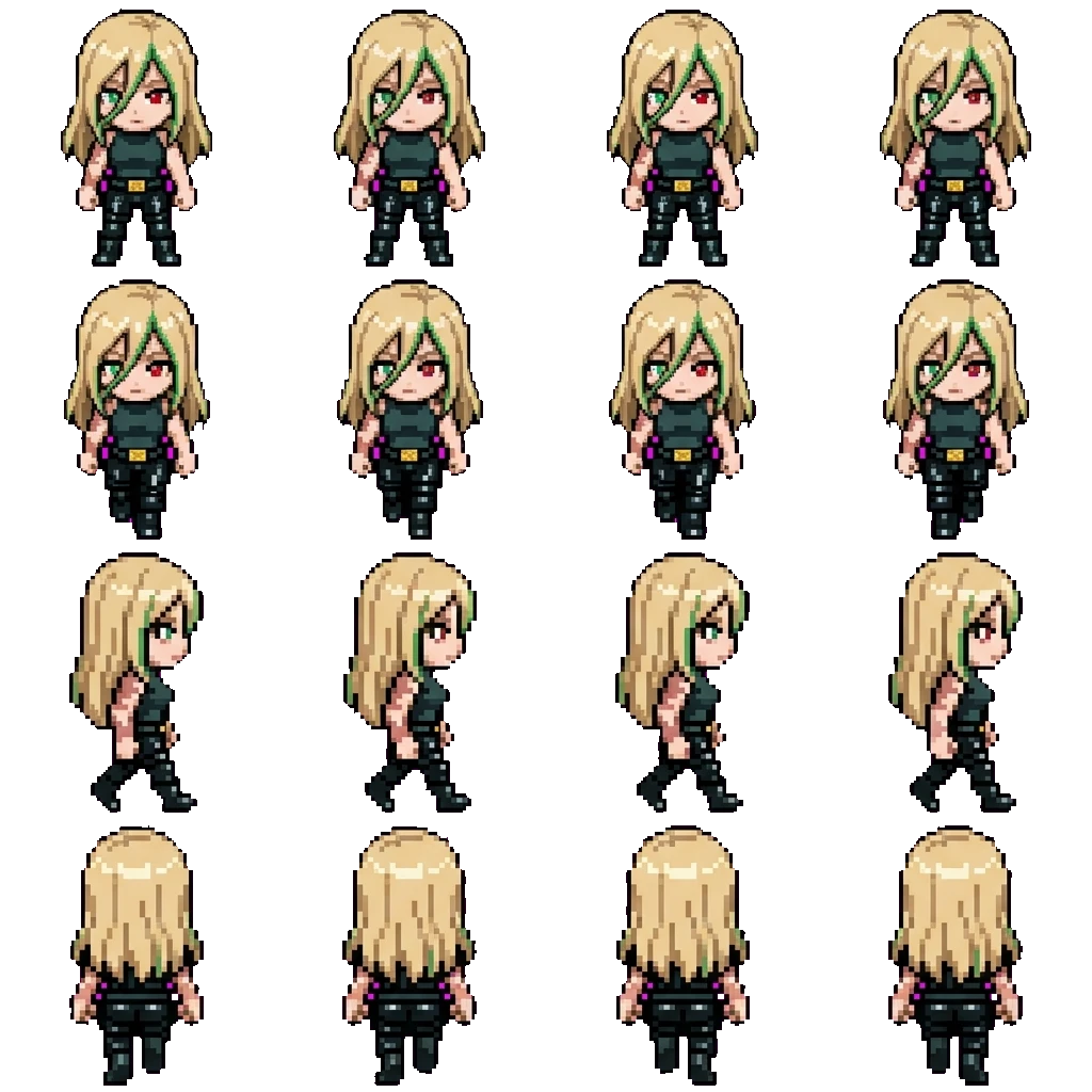 Katara movement sprite