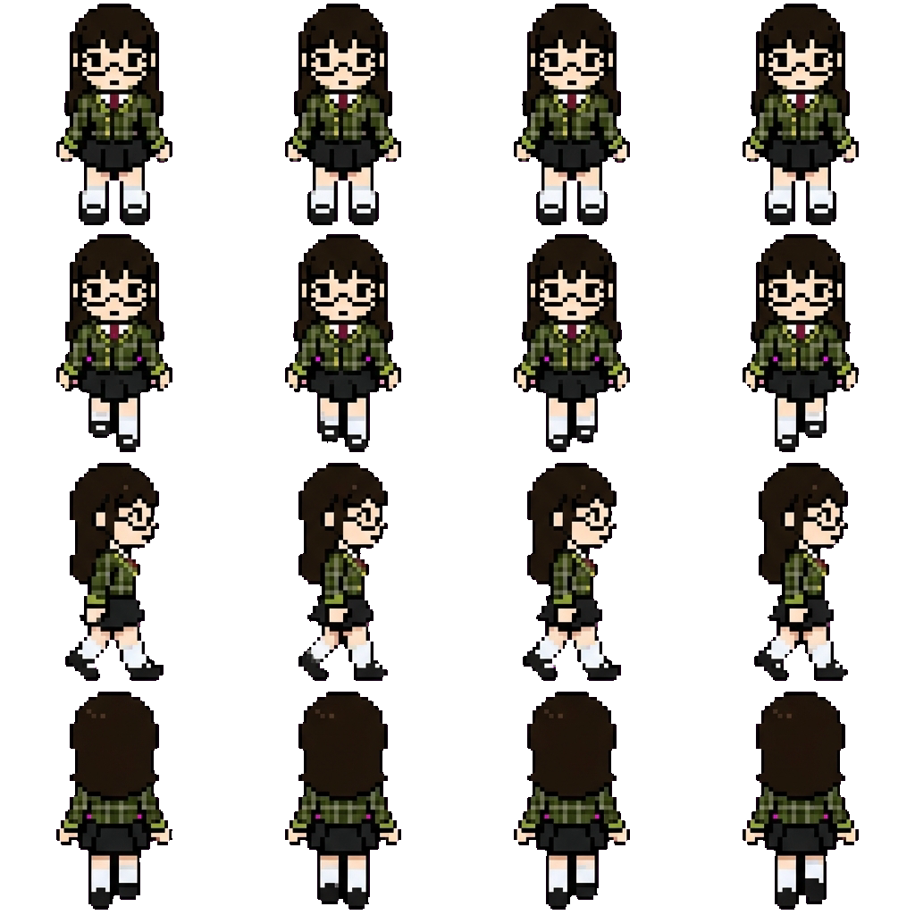 Aiko movement sprite