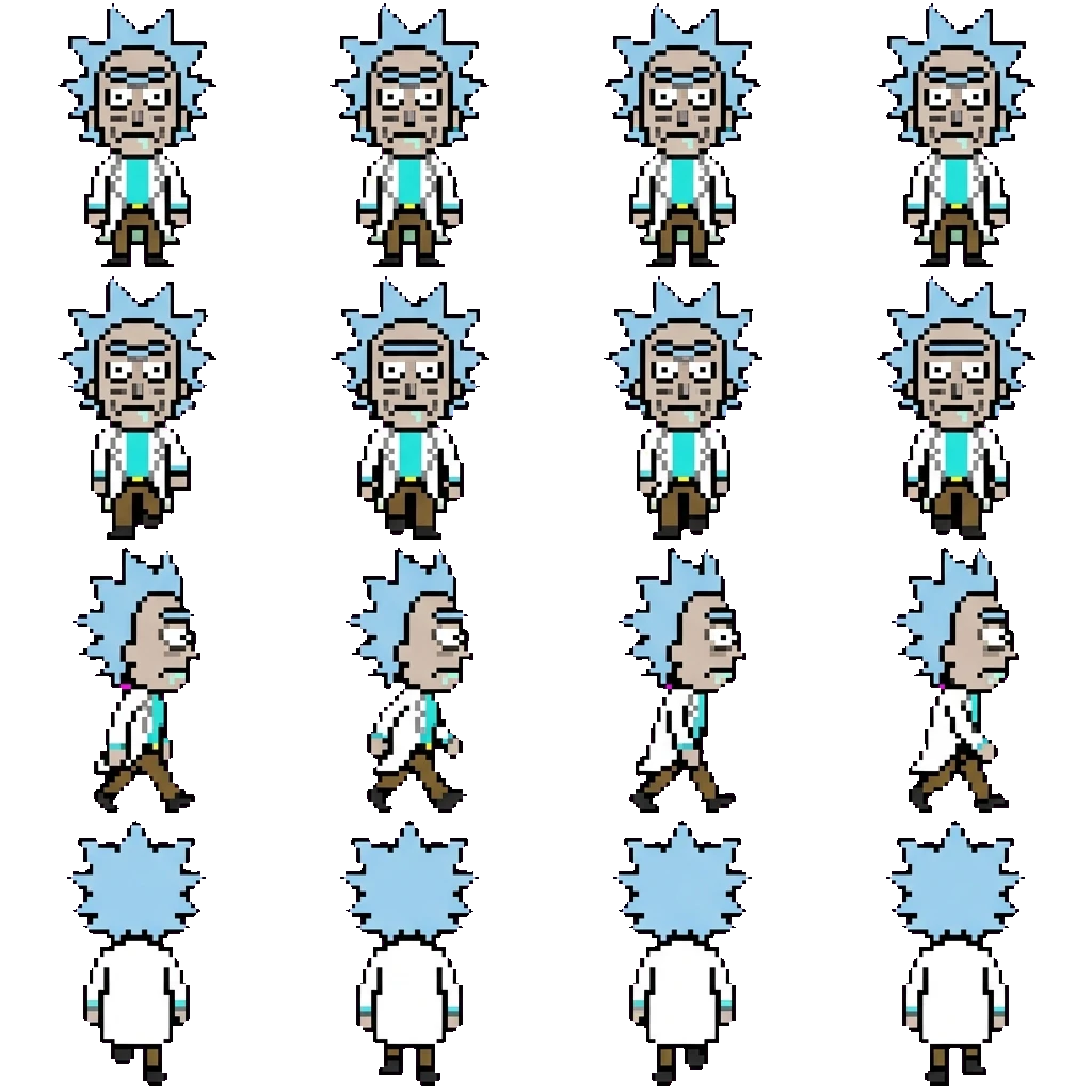 Rick Sánchez movement sprite