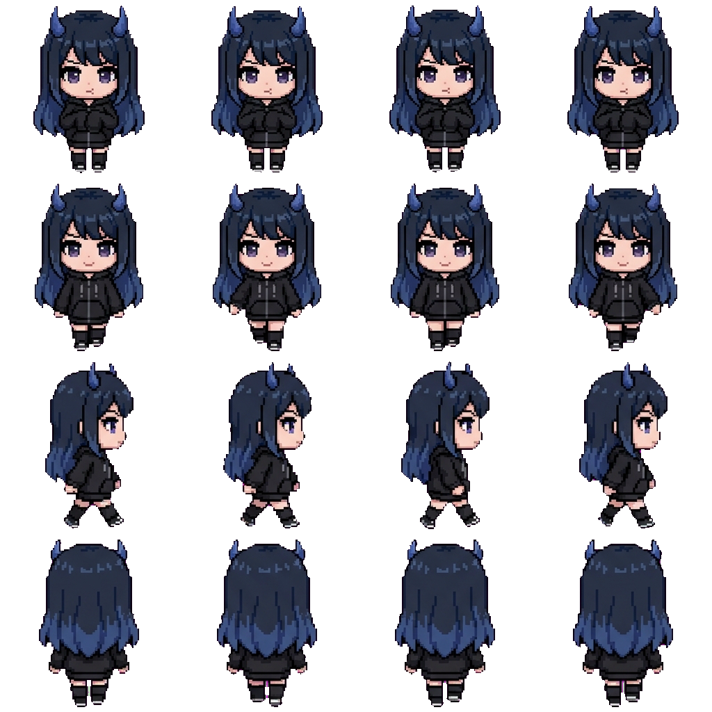 Sadie movement sprite