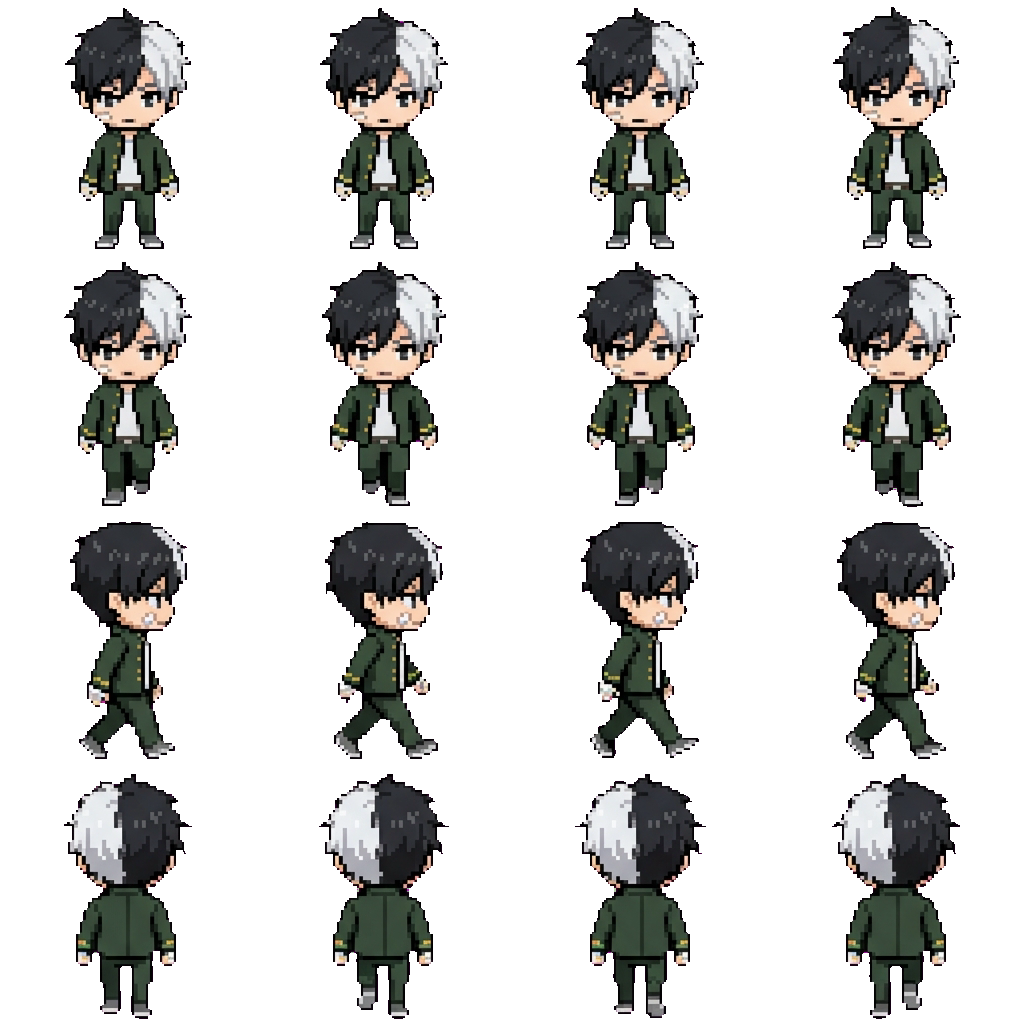 Sakura movement sprite
