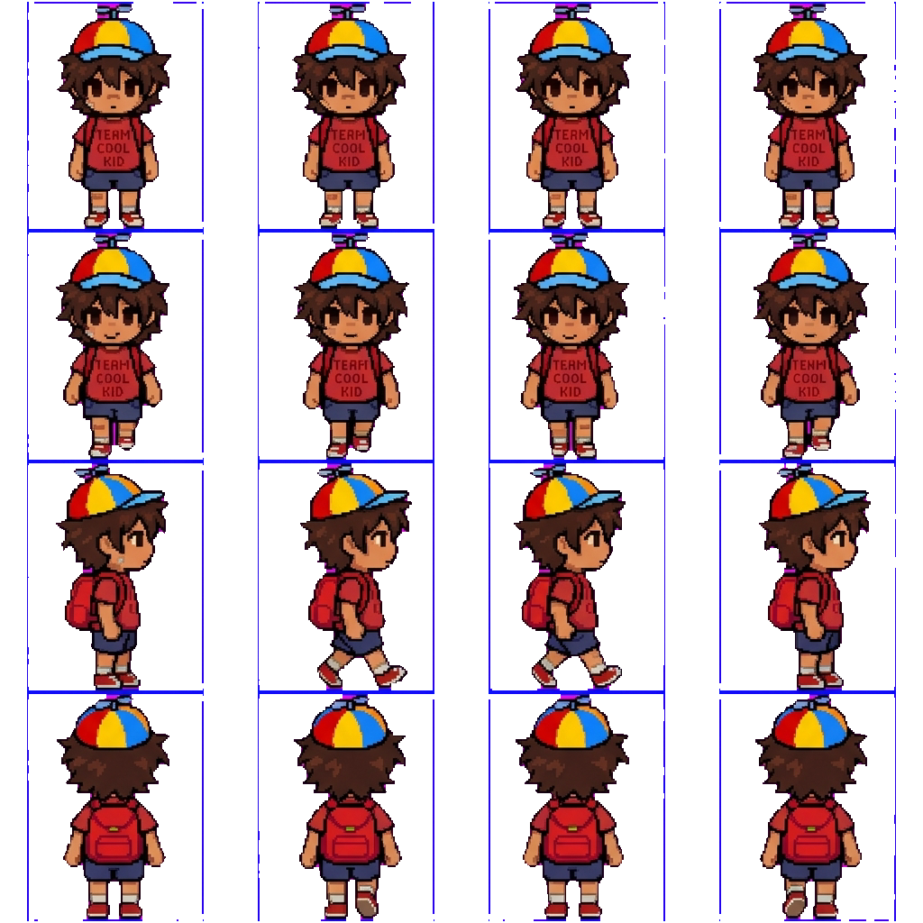 Coolkid movement sprite