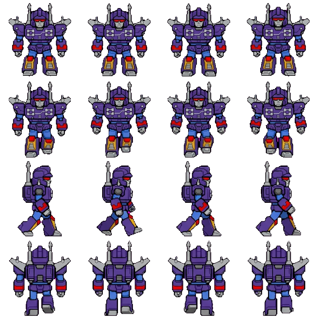 Rumble movement sprite