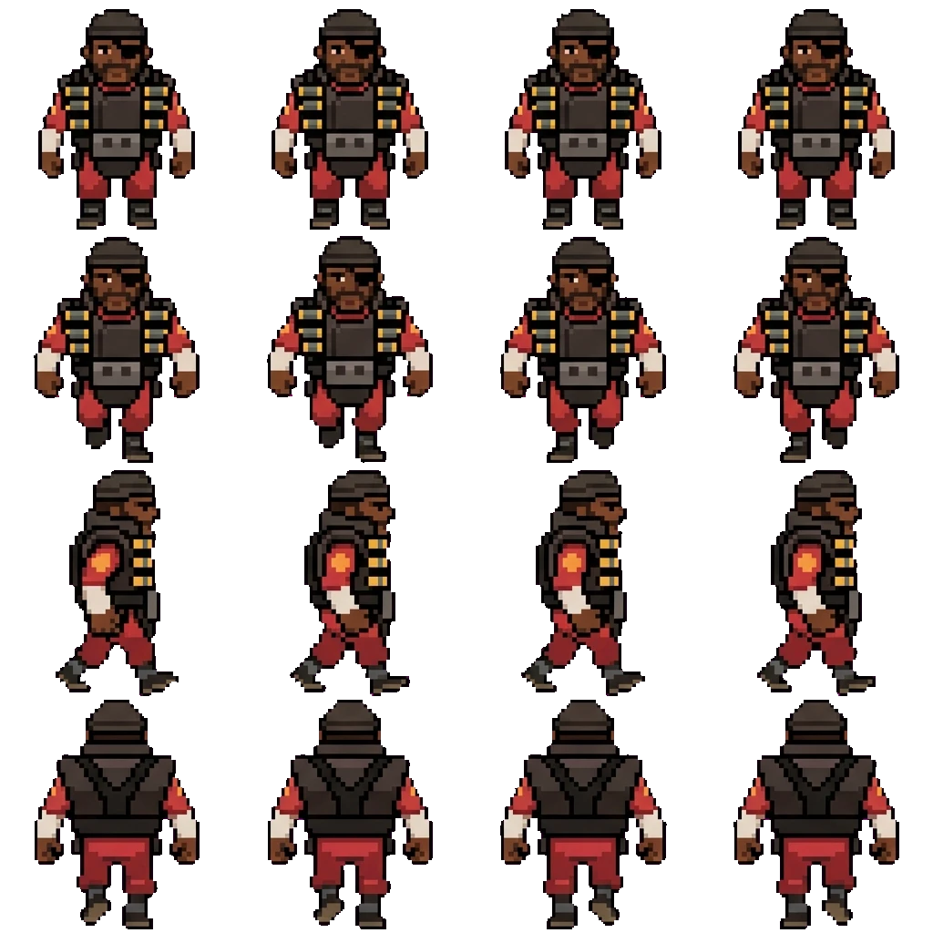 Demoman movement sprite