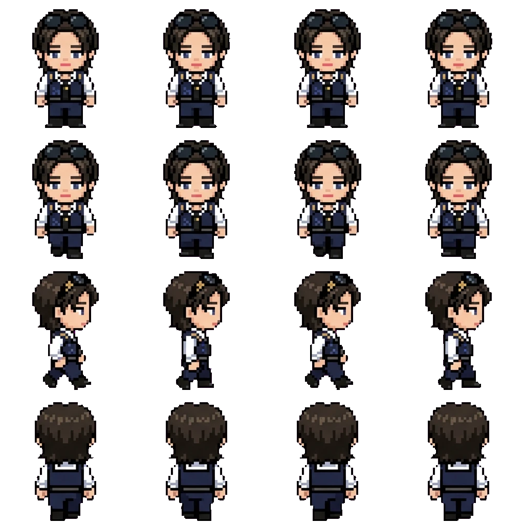 Hyunjin movement sprite
