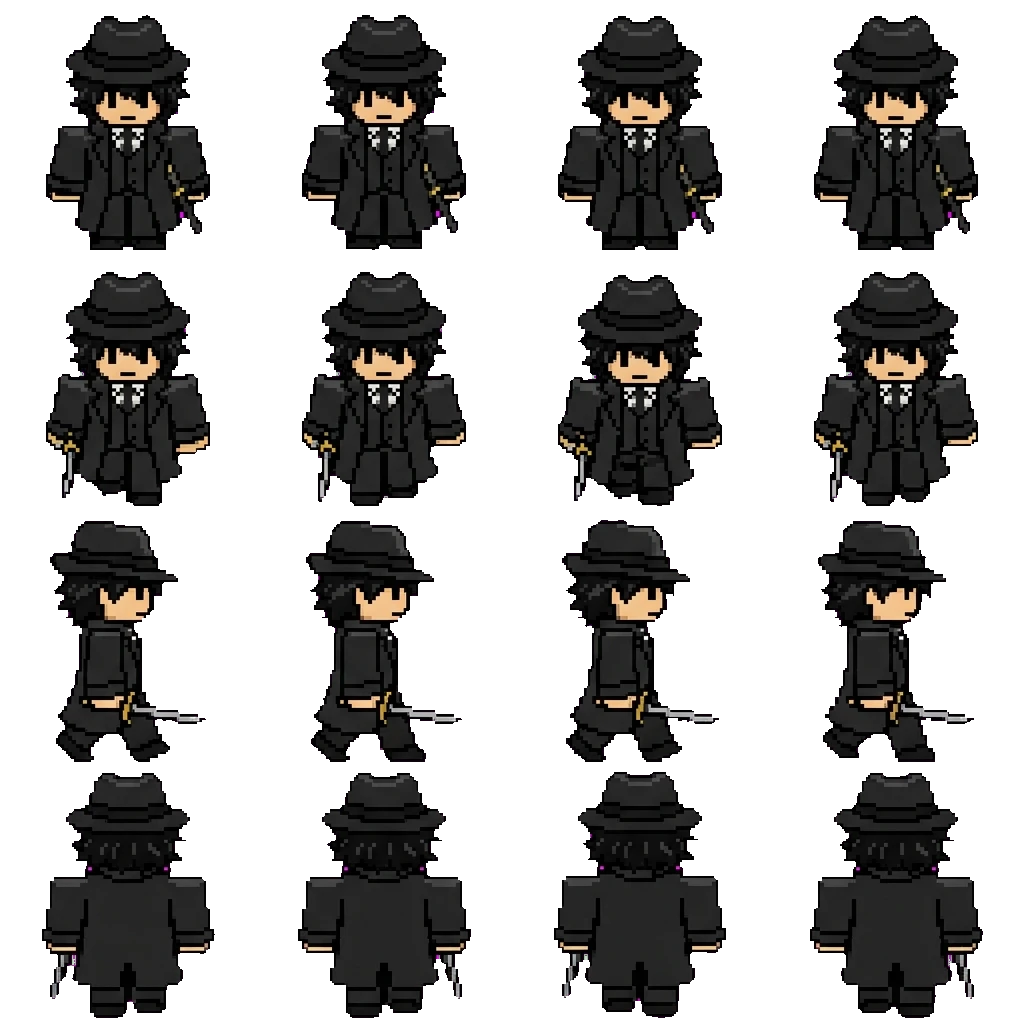 Mafioso movement sprite